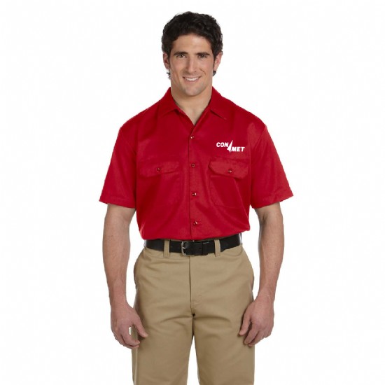 Dickies Men's 5.25 oz Short-Sleeve Work Shirt