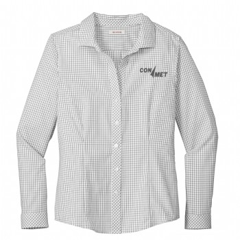 Red House Ladies Open Ground Check Non-Iron Shirt