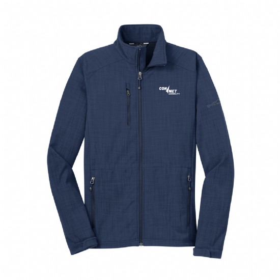 Eddie Bauer Shaded Crosshatch Soft Shell Jacket